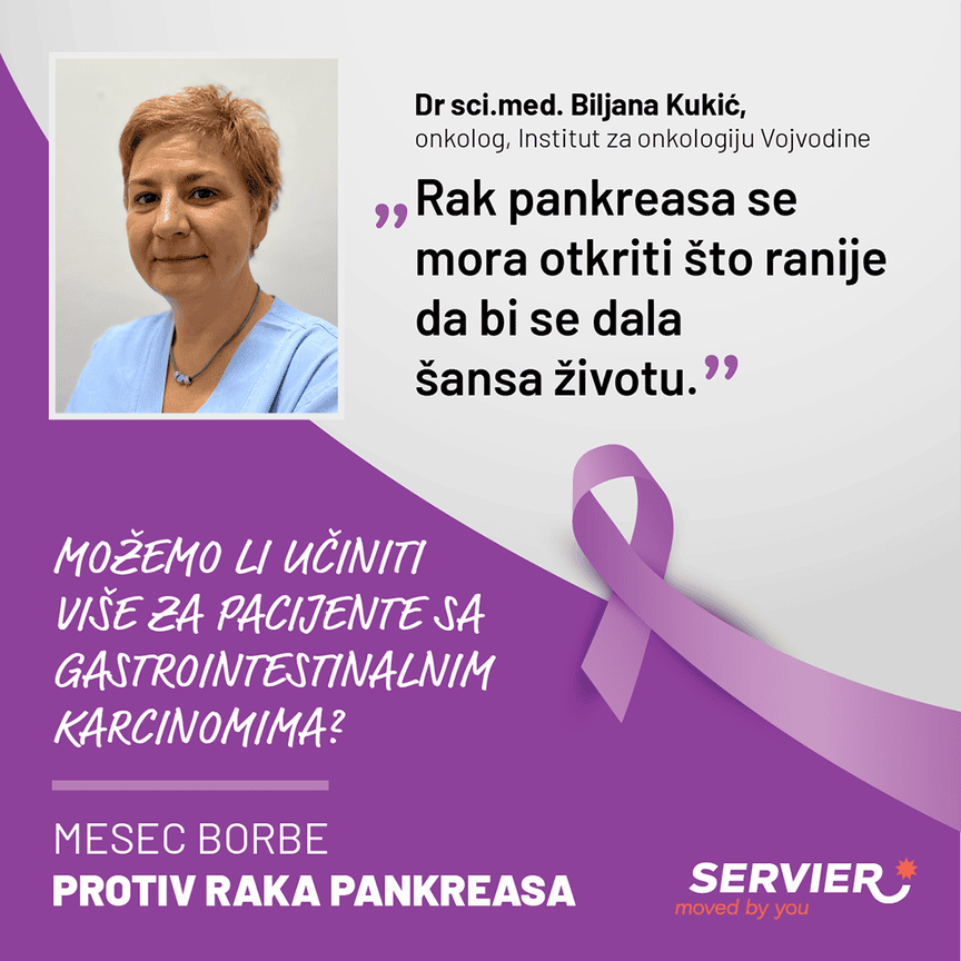 Mesec borbe protiv karcinoma pankreasa – zajedno za nove terapije